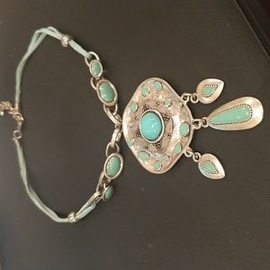 Tourqoise & Silver necklace